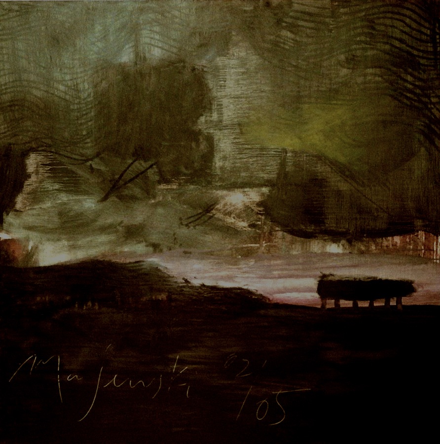 - sans titre- huile sur toile- 198 X 198 cm- 2005